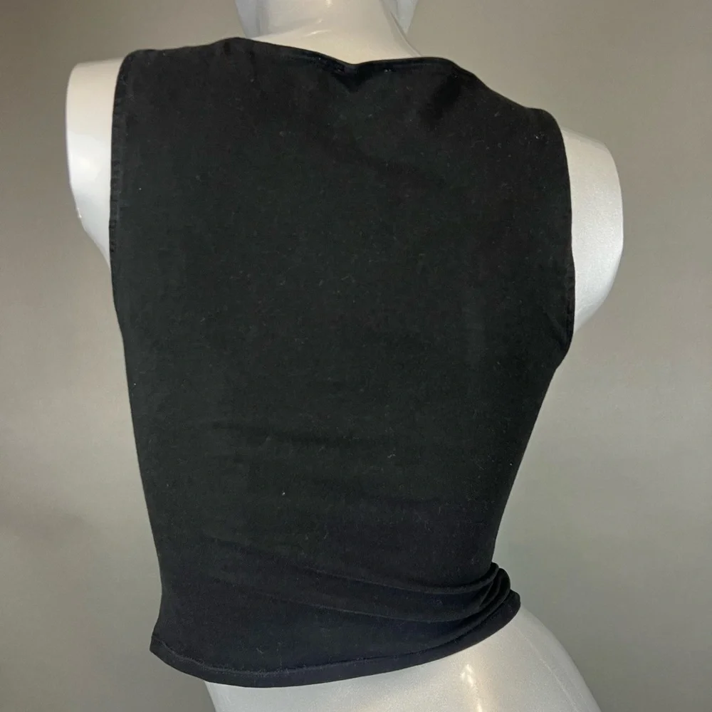 ❌SOLD❌ Garage Black Crop Top - Picture 3 of 3